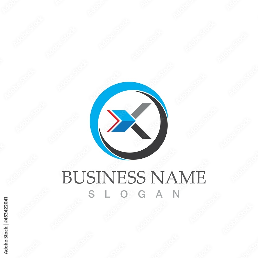 X Letter Logo Template vector icon X Letter Logo Template vector icon
