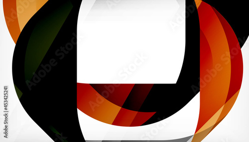 Abstract square shape with overlapping waves, minimal geometric background. Vector Illustration For Wallpaper, Banner, Background, Landing Page Free Download Abstract square shape with overlapping waves, minimal geometric background. Vector Illustration For Wallpaper, Banner, Background, Landing Page - GFXLoad