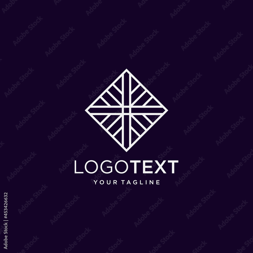 Fototapeta premium Simple and modern logo design template