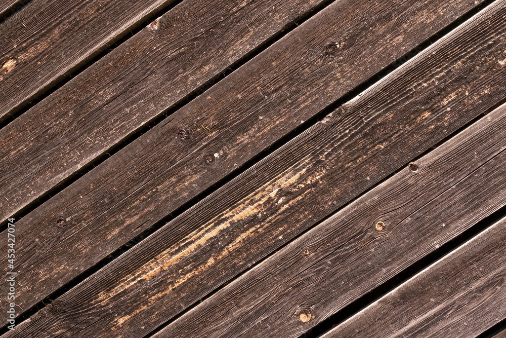 Old wooden rough diagonal boards retro texture background rustic style. Old wooden rough diagonal boards retro texture background rustic style.