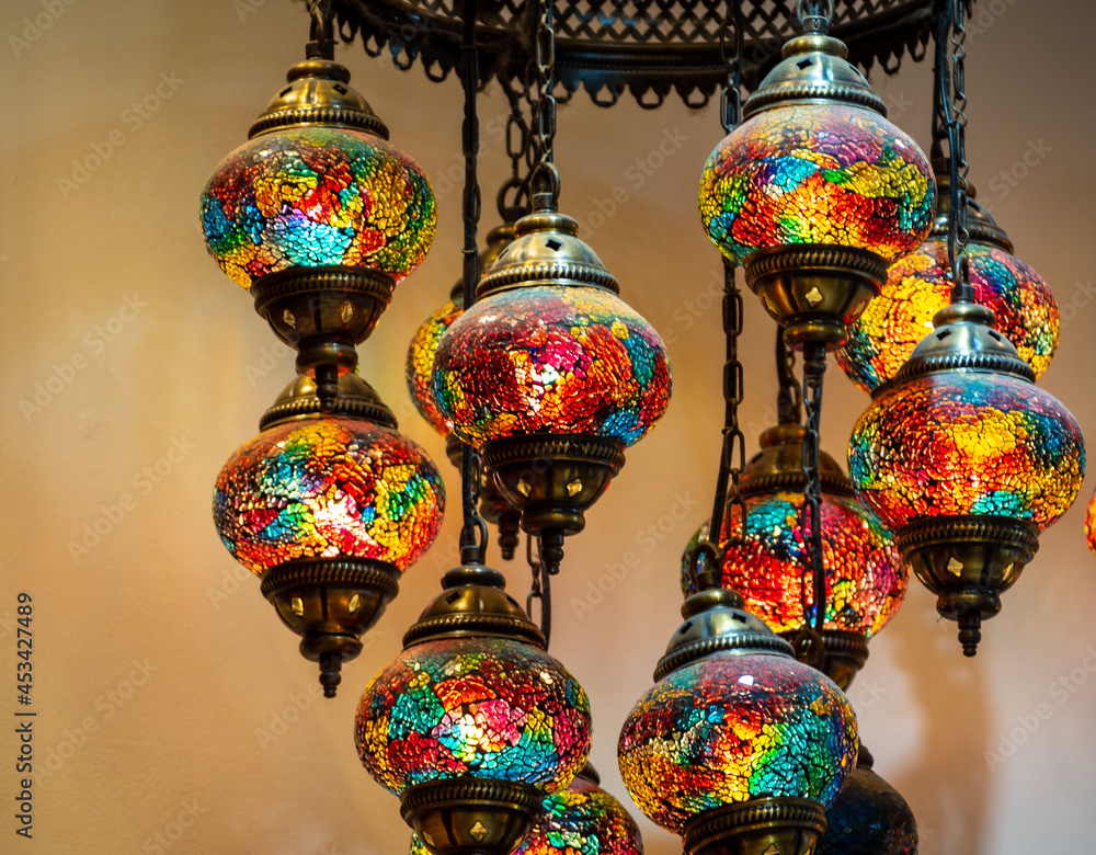 lamps in the market