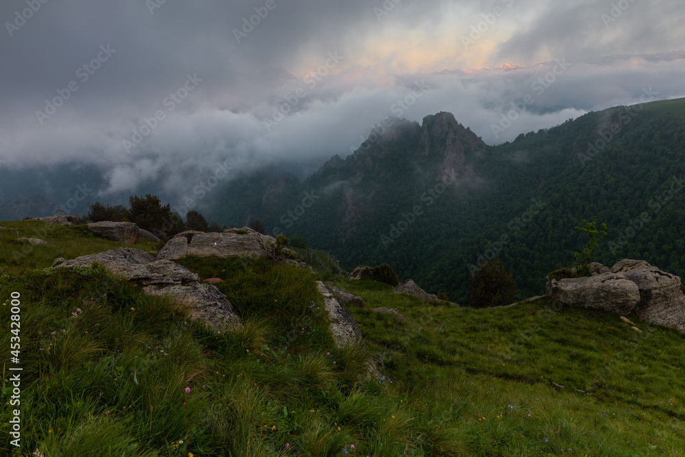 fog in the mountains fog in the mountains