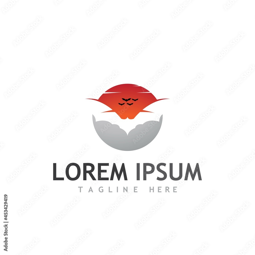 bat vector icon logo template bat vector icon logo template