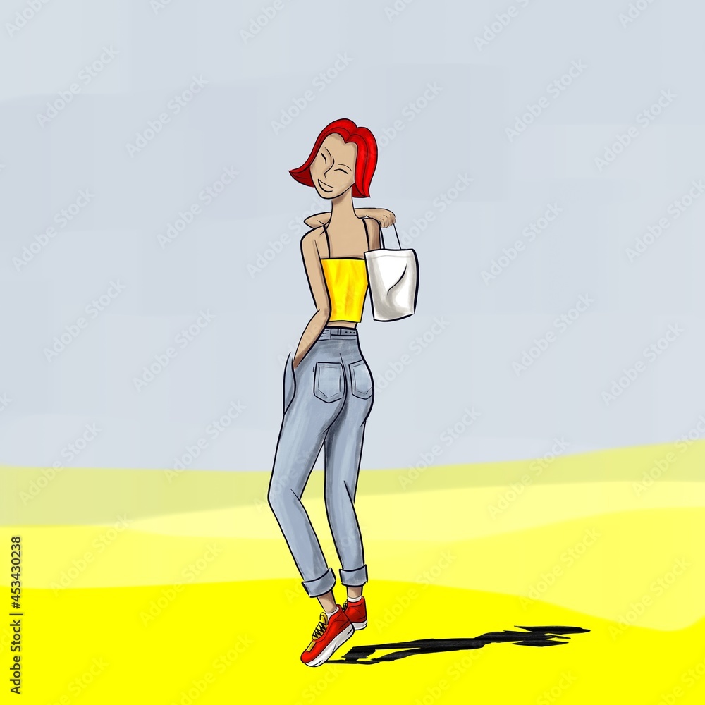 a woman in the desert a woman in the desert