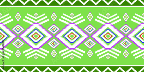 tribal ethnic vector pattern Fabric design and printing or book cover or background or wallpaper.