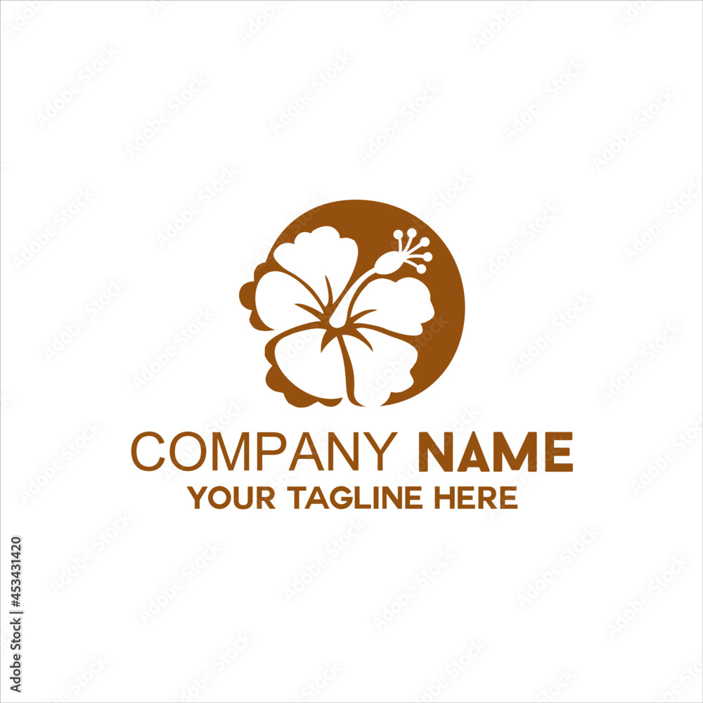 plant silhouette flower logo vector plant silhouette flower logo vector