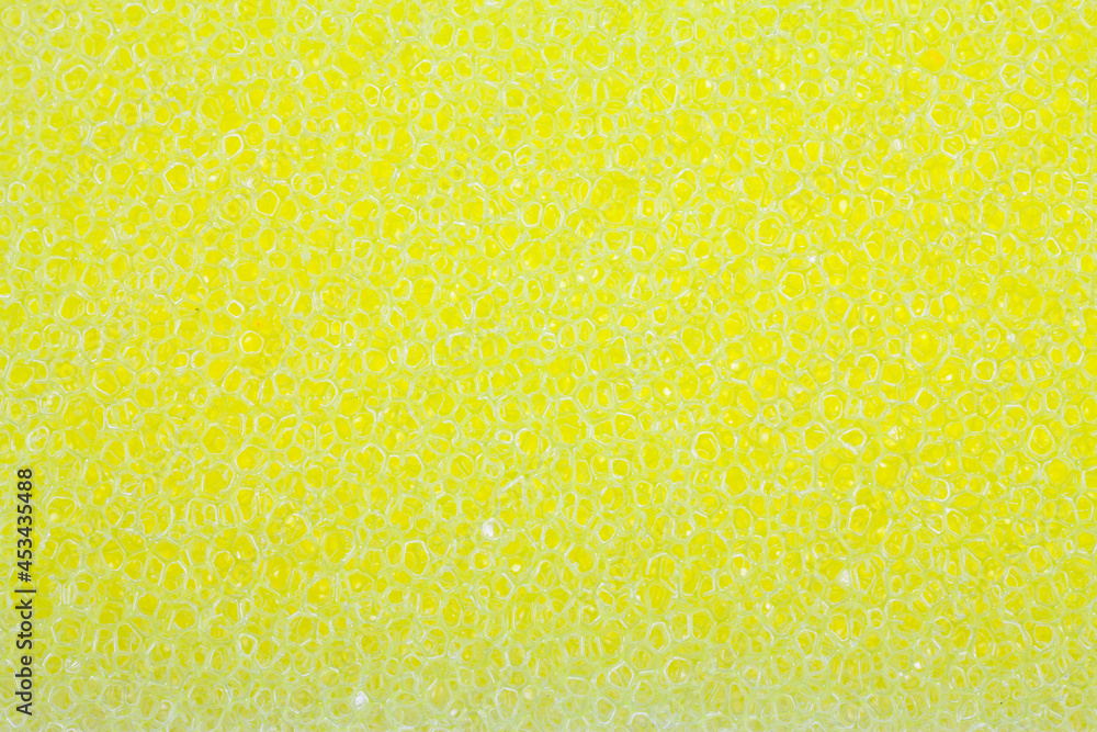 Yellow sponge texture.