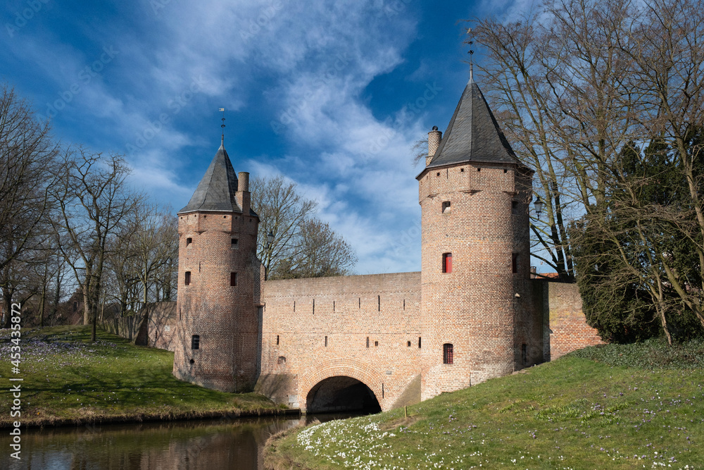 The Waterpoort also called Monnikenpoort in Amersfoort, Utrecht Province, The Netherlands