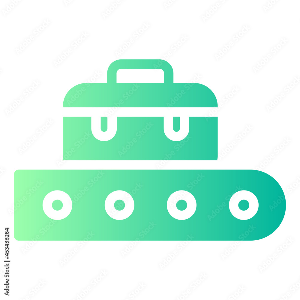 conveyor gradient icon