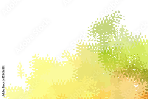 Yellow dynamic background. Abstract vector. Modern geometric design. 2D rendering digital illustration.