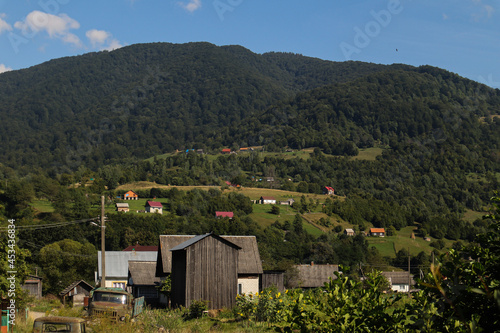 houses in the mountains