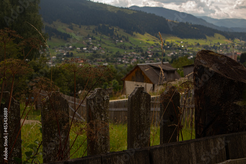 old house in the mountains