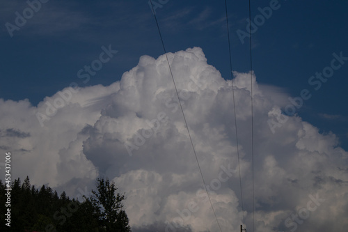clouds in the sky