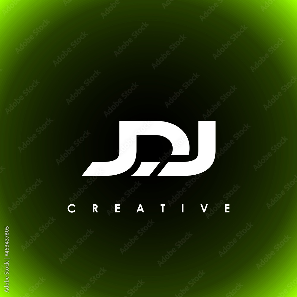 JDJ Letter Initial Logo Design Template Vector Illustration JDJ Letter Initial Logo Design Template Vector Illustration