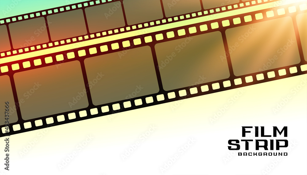 film strip moview poster background