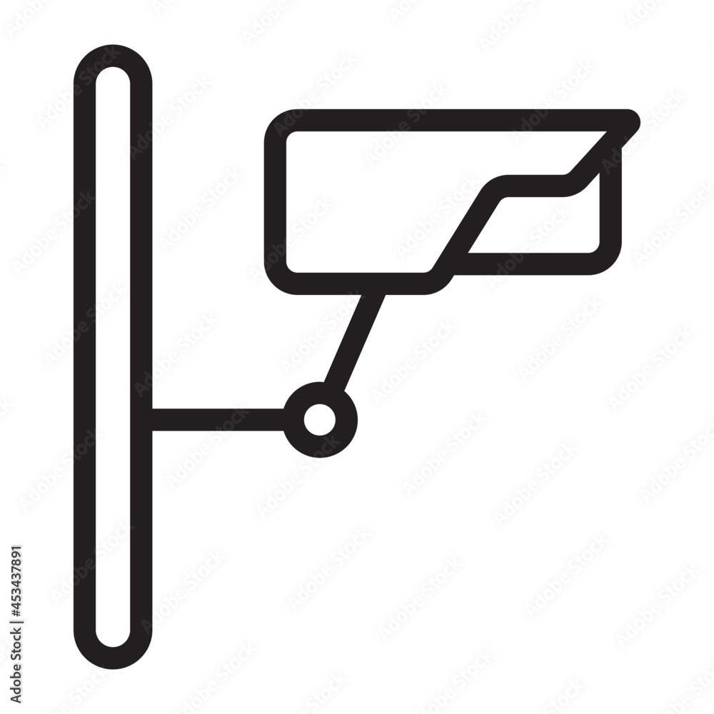 cctv line icon cctv line icon