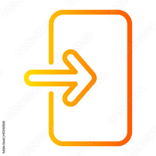 enter gradient icon