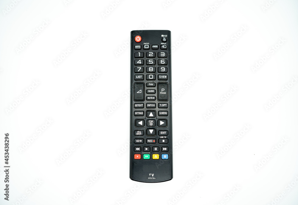 Remote control isolated on white background Remote control isolated on white background