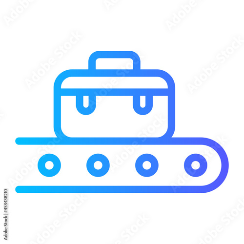 conveyor gradient icon