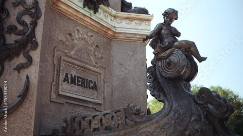 Monument at Manaus Amazon “ABERTURA DOS PORTOS AS NACOES AMIGAS” America, Europa, Asia photo