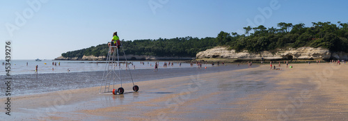 Surveillance de la plage des Vergnes de MESCHERS-SUR-GIRONDE  - 2021
