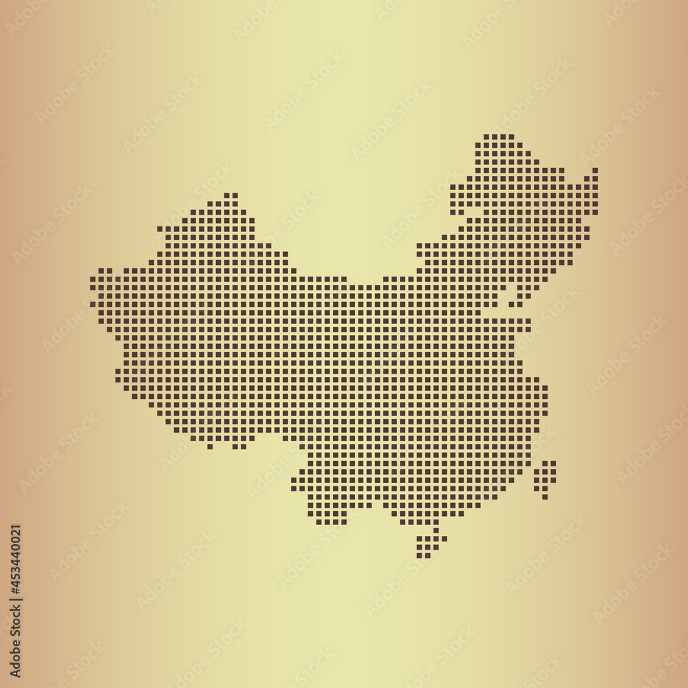 map of China