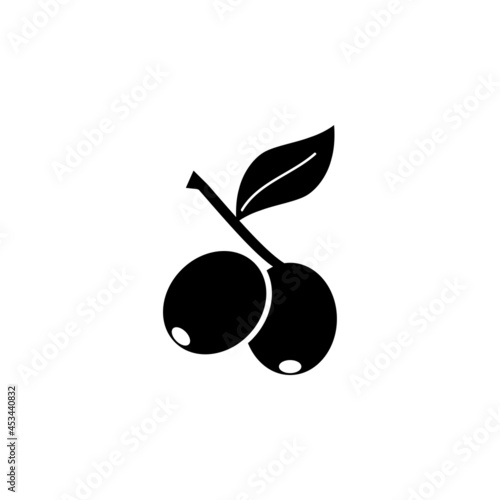olive icon, food vector, oil illustration