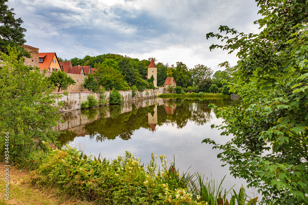 Cityscape of Dinkelsbuehl