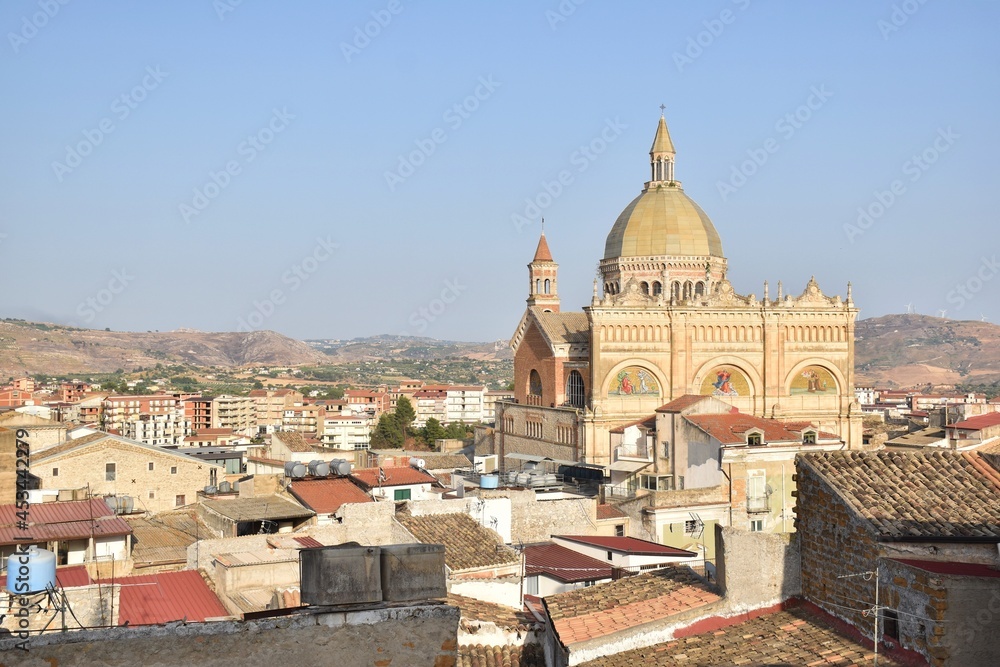 Cathedral of Favara in the afternoon light, Sicily, Italy