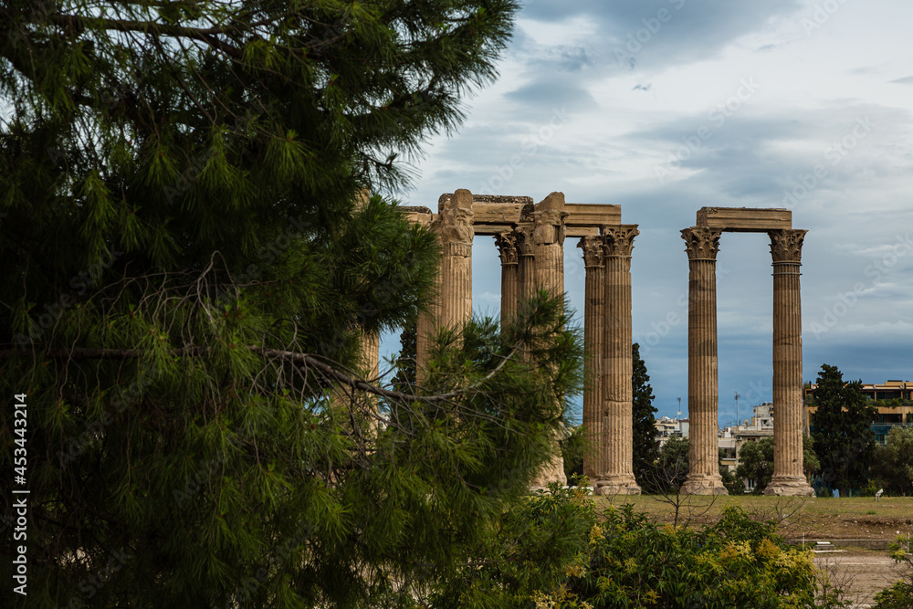 ギリシャ　アテネのオリンピア・ゼウス神殿