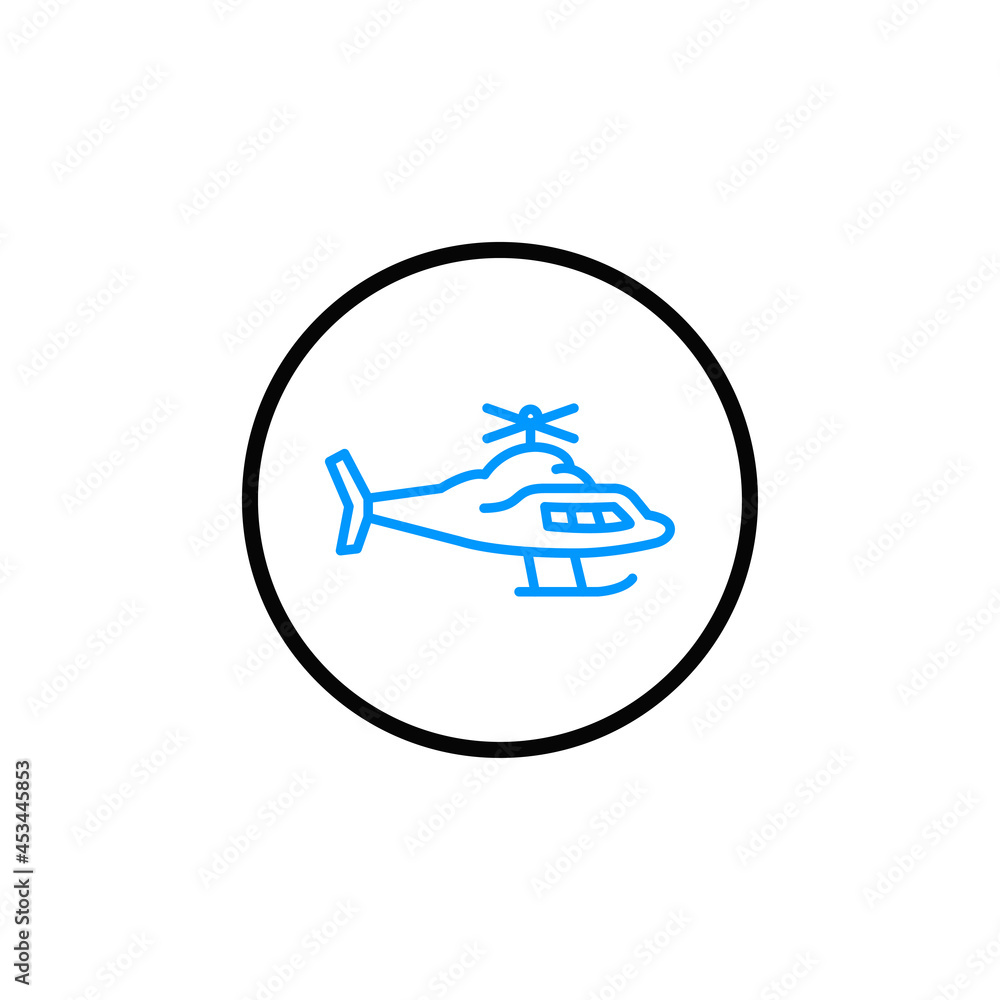 travel chopper transport icon vector