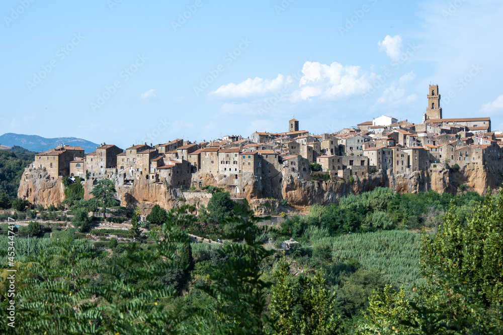 Pitigliano Tuscany Italy medieval village