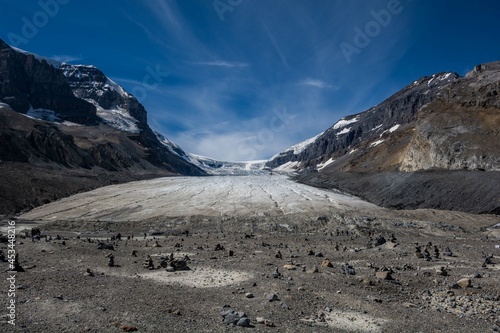 Rocky Mountains. beautiful view. high in the mountains of Canada.