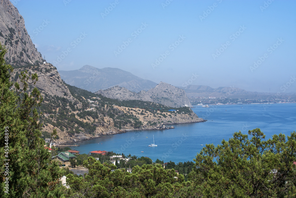 Crimea with it's sea, rocks, mountains