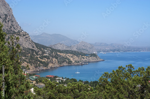 Crimea with it s sea  rocks  mountains