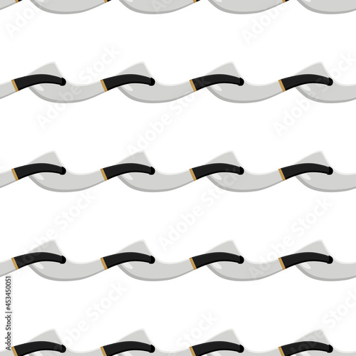 many identical seamless types smoke pipes different size for tobacco
