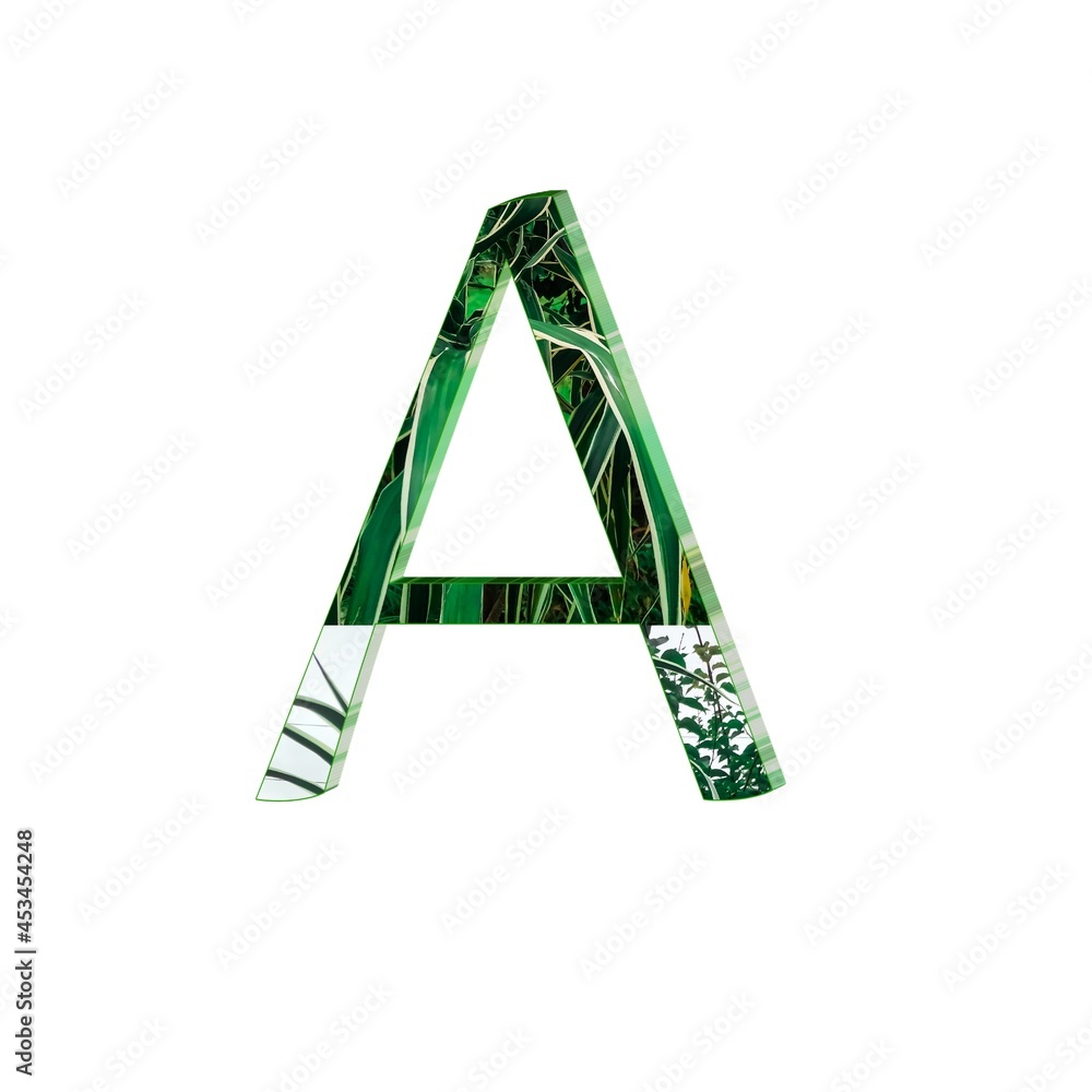 Letter A alphabets colorful texture 3D abstract beautiful white background Letter A alphabets colorful texture 3D abstract beautiful white background