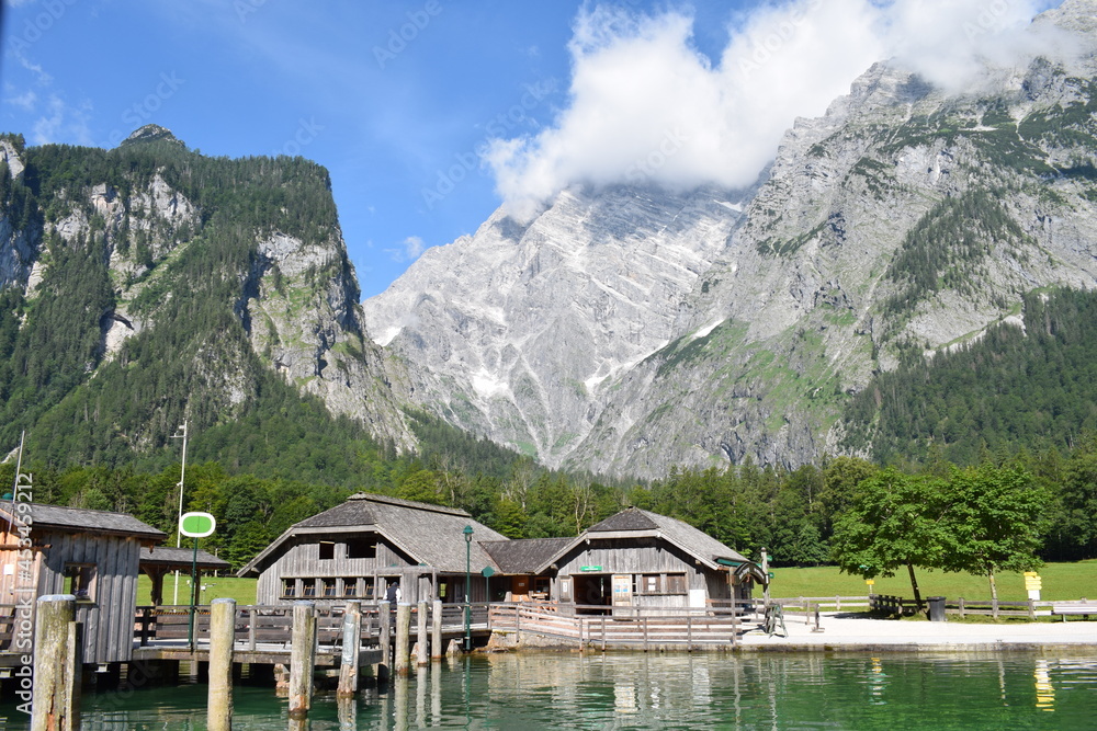 Fototapeta premium Station am Königssee