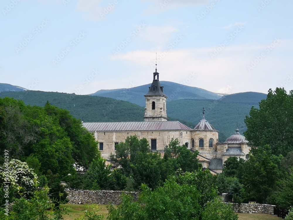 Paular monastery in the mountains of Madrid