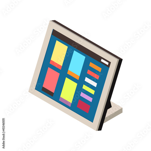 Tablet Isometric Icon