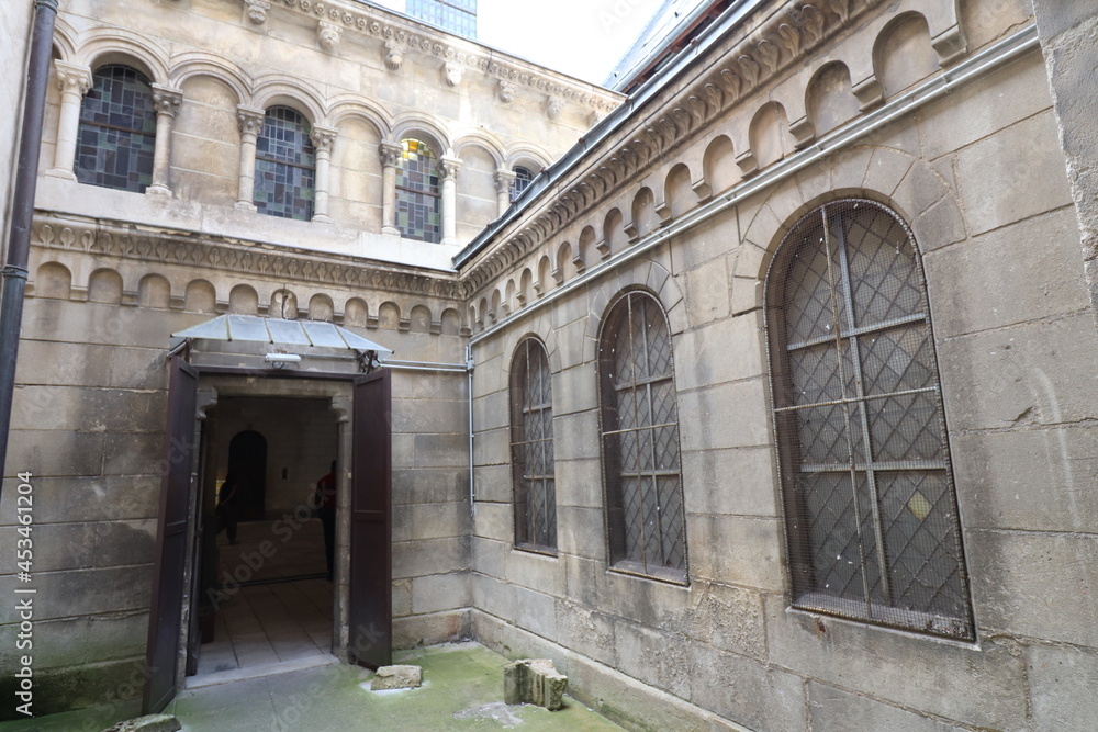Ancien palais de justice, ville de Poitiers, departement de la Vienne, France