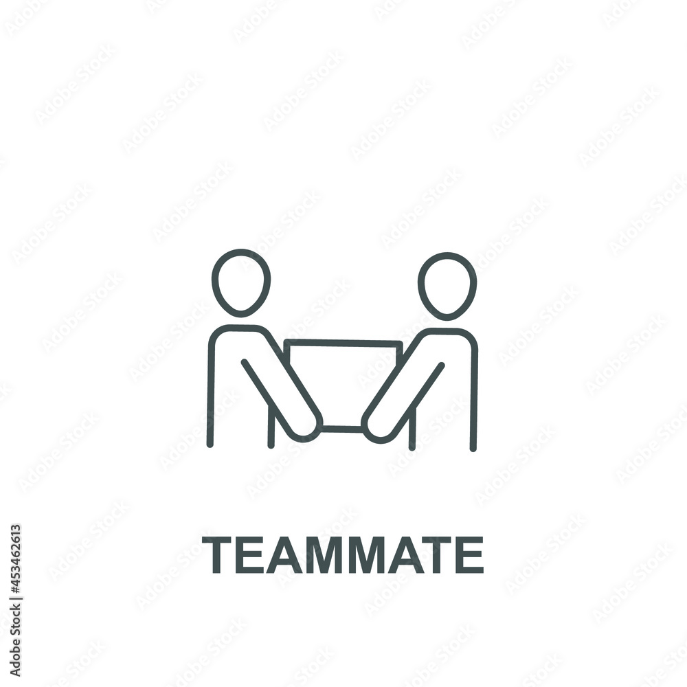 Team work partner, Friendship colleagues, friend supporting. Two friend do work together. project collaboration. partnership. Team mate icon. Vector illustration. Design on white background. EPS 10 Team work partner, Friendship colleagues, friend supporting. Two friend do work together. project collaboration. partnership. Team mate icon. Vector illustration. Design on white background. EPS 10