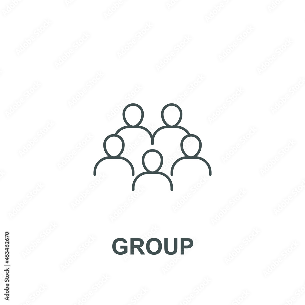 Team work, team project discussion, group interaction. Human resource management. Partnership collaboration forum. Grouping people Group icon. vector illustration. design on white background. EPS10 Team work, team project discussion, group interaction. Human resource management. Partnership collaboration forum. Grouping people Group icon. vector illustration. design on white background. EPS10