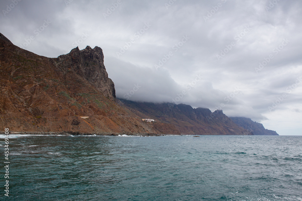 Dramatic coast in Rural de Anaga Park, Tenerife Dramatic coast in Rural de Anaga Park, Tenerife
