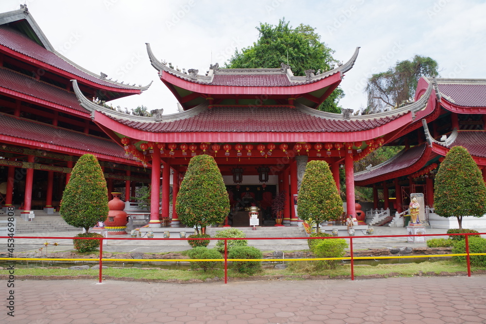 インドネシア　スマランのサンポーコン寺院