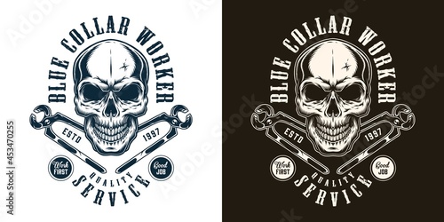 Blue collar worker design