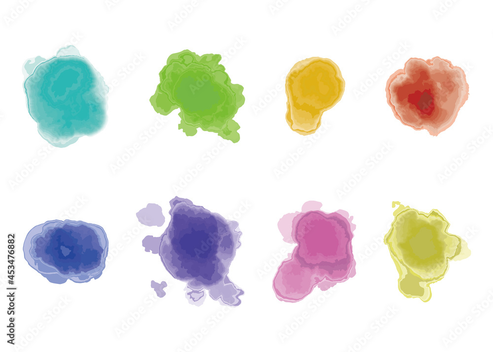 水彩風イラスト Stock Vector Adobe Stock