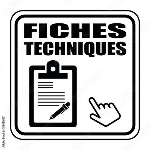 Logo fiches techniques.