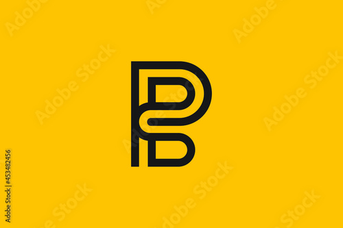 SP letter logo design on luxury background. PS monogram initials letter logo concept. SP icon design. PS elegant and Professional letter icon design on background. S P PS PS