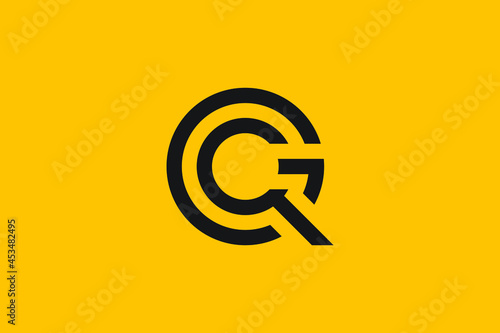 QG letter logo design on luxury background. GQ monogram initials letter logo concept. QG icon design. GQ elegant and Professional letter icon design on background. G Q QG GQ